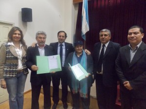 Concejales junto a Silvia Pacheo y Daniel Andrada